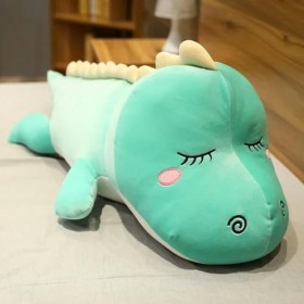 EacTEL Dinosaure Peluche Jouet Peluche Animal Peluche poupée Doux Mignon décoration Oreiller garçon Cadeau d’Anniversaire Cad