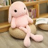 Kawaii Peluche Jouets Lapin en Peluche Poupées Mignon Peluche Longues Oreilles Lapin Poupées Enfants Cadeaux Anniversaire Cad