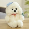 KiLoom Doux Réel Vie Teddy Chien Caniche Jouets en Peluche Suffed Animal Poupée pour Noël Cadeau D’Anniversaire Bébé Apaisant