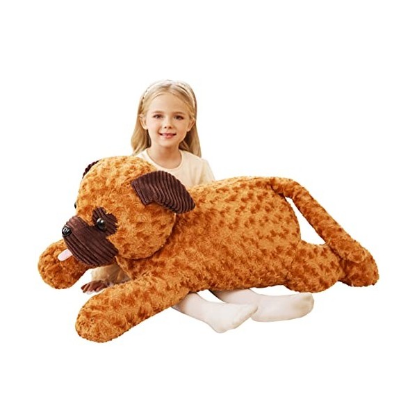 EARTHSOUND Grenouille Peluche Géant Animal Jouet,78cm Gros Grand Grenouille Animaux Géante XL XXL Peluche Mignon,Cadeaux pour