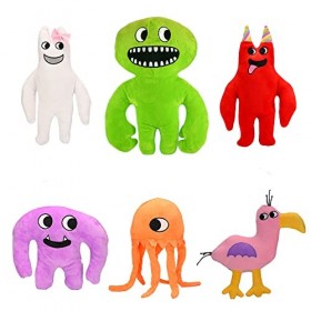 wiztex Jardin de Banban - Lot de 6 poupées en peluche Jumbo Josh de 20 à 30 cm - Figurine dhorreur comme cadeau pour les enf