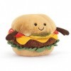 Jellycat Amuseable Burger - L: 11 cm x l: 11 cm x h: 11 cm
