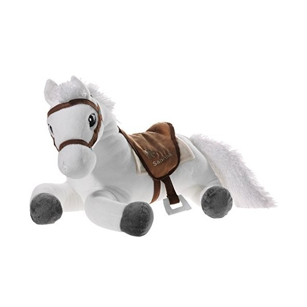 Bibi & Tina 637672 – Cheval, Sabrina couché Blanc/Marron