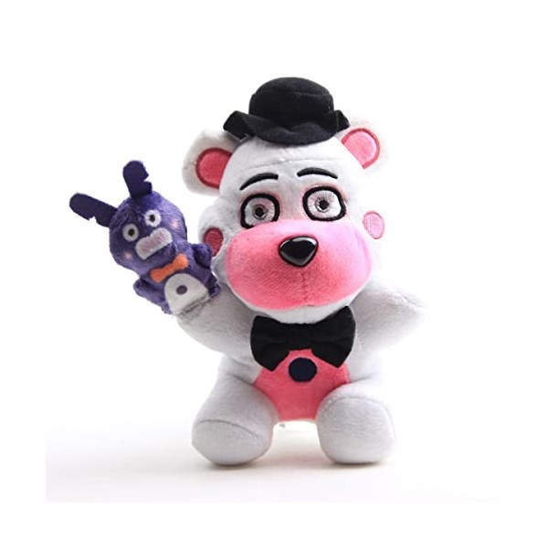 uiuoutoy Five Nights At Freddys Plushies Toys FNAF Circus Baby Ballora Ennard Funtime Freddy Foxy Bonnet en peluche douce Ca