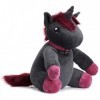 corimori - Ruby La Licorne Punk XL Peluche Garçon Fille 45 cm Noir