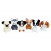 Jemini KIDIMOLS Lot DE 6 Peluches Chiens +/- 14CM : Husky, Chihuahua, Carlin, Cocker, Bouledogue ET Berger Australien