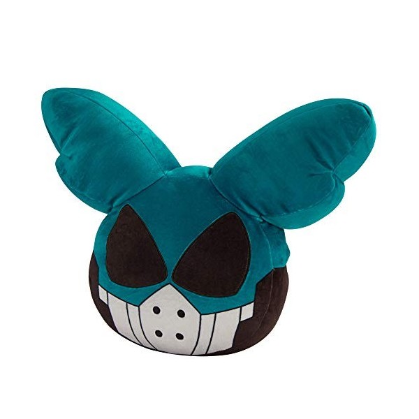 Club Mocchi Mocchi TOMY - Peluche Masque Deku Méga 38 cm de lunivers My Hero Academia. Super Douce et idéale pour Les collec