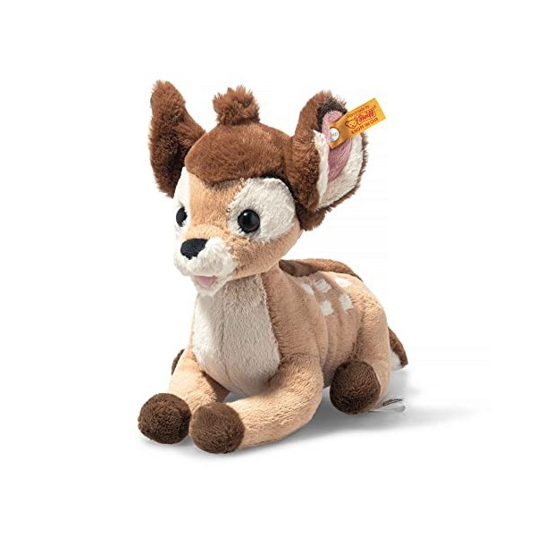 Steiff Soft Cuddly Friends Disney Originals Bambi, 024689, Plush, Multicoloured, 21 cm