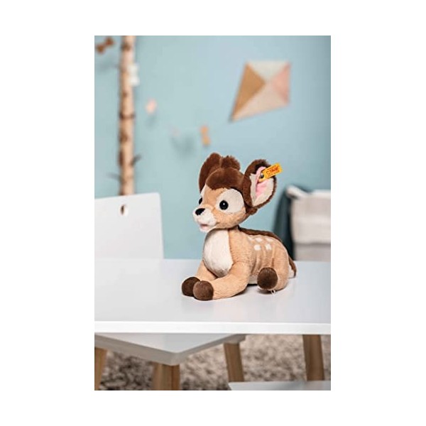 Steiff Soft Cuddly Friends Disney Originals Bambi, 024689, Plush, Multicoloured, 21 cm