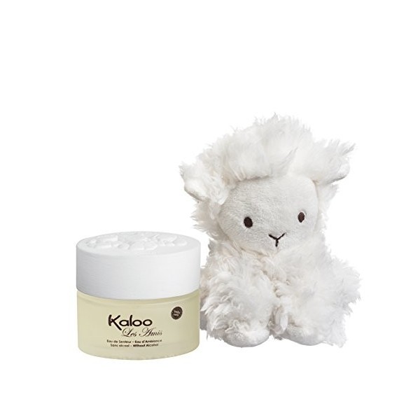 Kaloo Les Amis Eau de Senteur Bébé 100 mL + Animal en peluche - Agneau