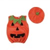 XIXIMAON Déguisement Citrouille Bébé Costume Halloween Ensemble 3 Pièces Tenue dHalloween Fille Garçon pour Carnaval Fête Co