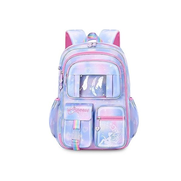 FANDARE Ultra-léger Sac à Dos Enfant Sacs Scolaires Filles Cartables Scolaires Sac décole Sacs Scolaires pour 4-9 Année Étud