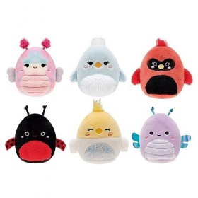 Squishville Lot de 6 Mini Peluches Squishmallows