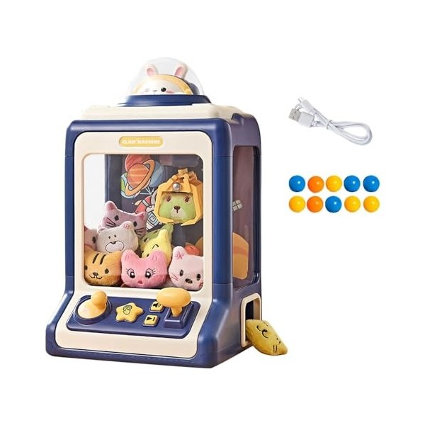 MagiDeal Machine à Griffes, Clip De Poupee pour Fille, Jouets Musicaux Electrique Bricolage pour Enfants, Vous Pouvez Ajouter