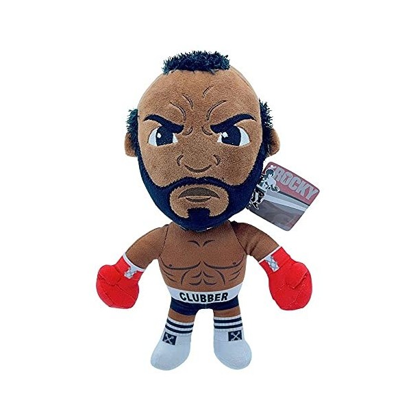 Rocky-Rocky Peluche Clubber Lang, Apollo Creed, Ivan Drago, Rocky Balboa, 30 cm 12 pouces – Licence officielle CLUBBER LAN