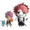 Figurine Natsu Dragneel de 10 cm - Tête mobile et interchangeable - Accessoires de poupée - Ornements de poupée + 20 cm - Per