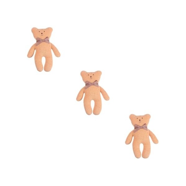 ABOOFAN 3 Pièces Poupée Jouets en Peluche Ensemble De Jeu Kidcraft Jouets pour Enfants pour Les Filles Cochon en Peluche Joue