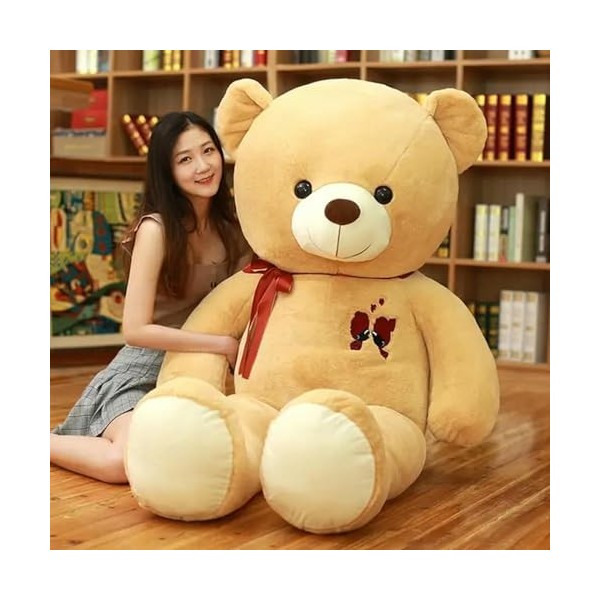 SaruEL Ours en Peluche Jouets en Peluche Ours géant Mignon énorme poupée Animale en Peluche Enfants Jouets Cadeau d’Anniversa