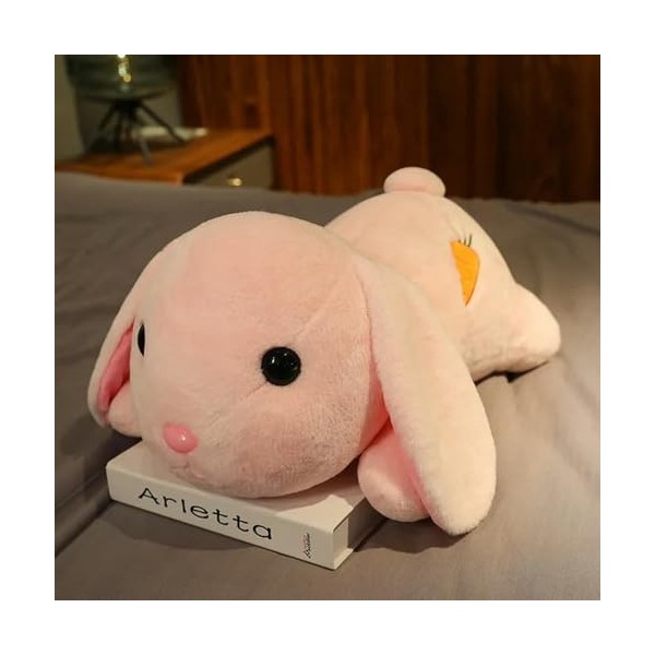 Kawaii Longue Oreille Lapin Peluche Poupée Oreiller Enfants Fille Cadeau D’Anniversaire Home Decor Peluche Jouet 45cm 3