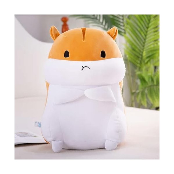 Dessin Animé D’Hiver Main Chaude Hamster Jouet en Peluche Hamster Mignon en Peluche Animal Oreiller Enfants Cadeau D’Annivers