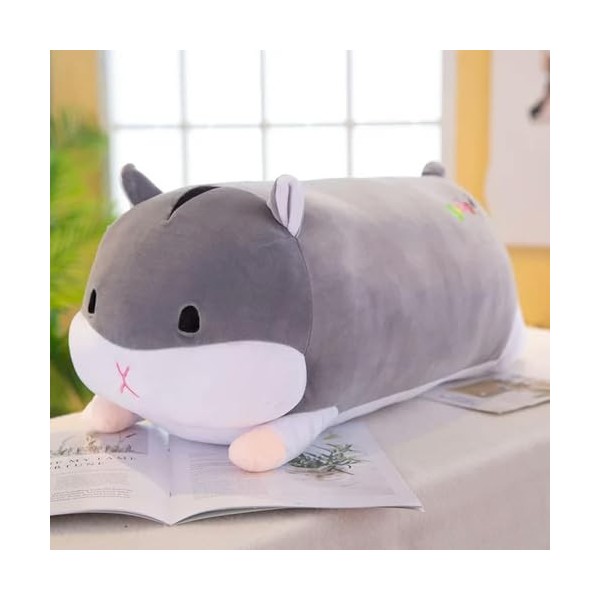 Dessin Animé D’Hiver Main Chaude Hamster Jouet en Peluche Hamster Mignon en Peluche Animal Oreiller Enfants Cadeau D’Annivers