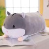 Dessin Animé D’Hiver Main Chaude Hamster Jouet en Peluche Hamster Mignon en Peluche Animal Oreiller Enfants Cadeau D’Annivers