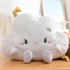 EacTEL Nuage Peluche Oreiller Mignon Arc-en-Ciel Nuage Peluche Créatif Peluche Coussin Décoration Maison Enfants Cadeaux 45CM