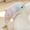 Mignon Dauphin en Peluche Jouets Poisson De Mer Poupée Animal Oreiller Peluche Coussin Doux Poupées De Sommeil pour Cadeaux D