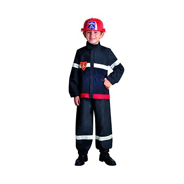 Cesar - F173-001 - Costume - Déguisement - Pompier Boîte - 3 à 5 ans, Bleu, Rouge, Blanc