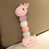 Kawaii Animal Chenille poupée Peluche cerf Jouet Confortable Enfants Long Oreiller Fille créatif Cadeau d’Anniversaire 100cm 
