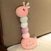 Kawaii Animal Chenille poupée Peluche cerf Jouet Confortable Enfants Long Oreiller Fille créatif Cadeau d’Anniversaire 100cm 