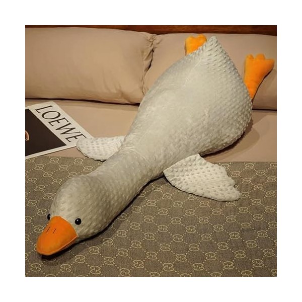 SaruEL 3D Oie Peluche Jouet Géant Oiseau Canapé Coussin Chambre Décoration Oie Poupée Enfants Anniversaire Cadeaux De Noël 90