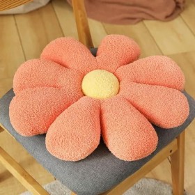 LfrAnk Mignon pétale en Peluche Jouet Mignon Fleur en Peluche Oreiller en Peluche canapé Coussin pour Enfants Cadeau d’Annive