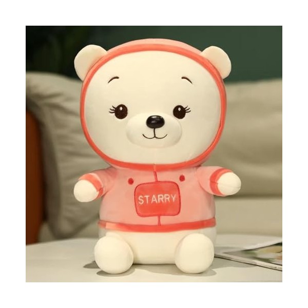 LfrAnk Bande dessinée en Peluche Ours en Peluche Jouet Mignon Ours Oreiller Kawaii Peluche Fille Cadeau de la Saint-Valentin 