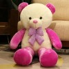 LfrAnk Ours en Peluche Mignon Noeud Jouet en Peluche Gros Ours Oreiller poupée Peluche Jouet Fille Saint Valentin Cadeau d’An