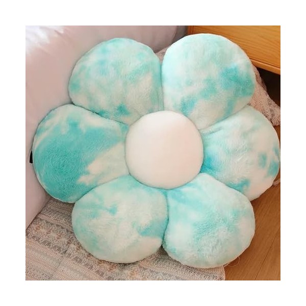 LfrAnk Fleurs colorées, oreillers en Peluche, Coussins de pétales de Plantes Confortables, Jouets de Fleurs en Peluche, Cadea