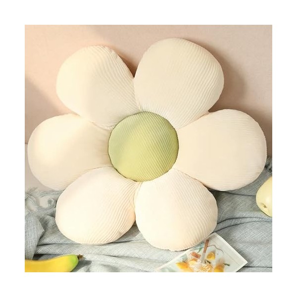 LfrAnk Fleurs colorées, oreillers en Peluche, Coussins de pétales de Plantes Confortables, Jouets de Fleurs en Peluche, Cadea