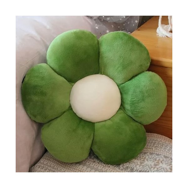 LfrAnk Fleurs colorées, oreillers en Peluche, Coussins de pétales de Plantes Confortables, Jouets de Fleurs en Peluche, Cadea