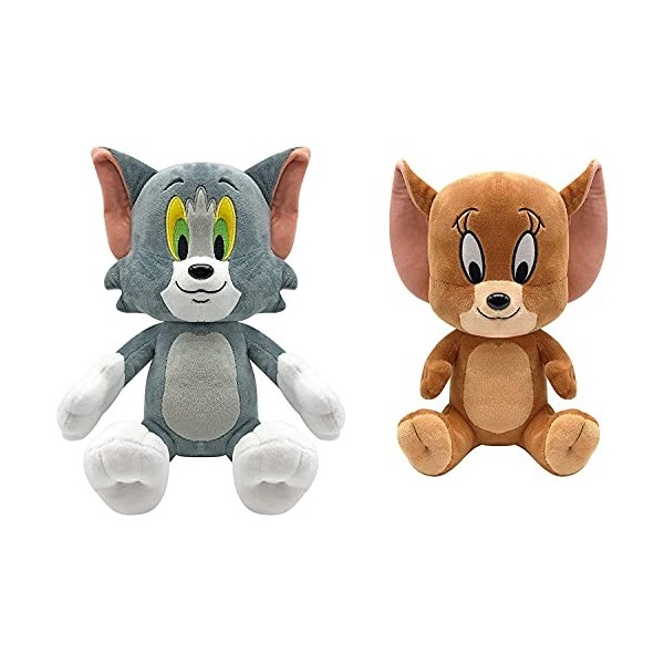 Tom & Jerry Ensemble de peluches 28 cm