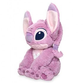 Official Disney Lilo & Stitch 33cm Medium Pink Angel Soft Plush Toy