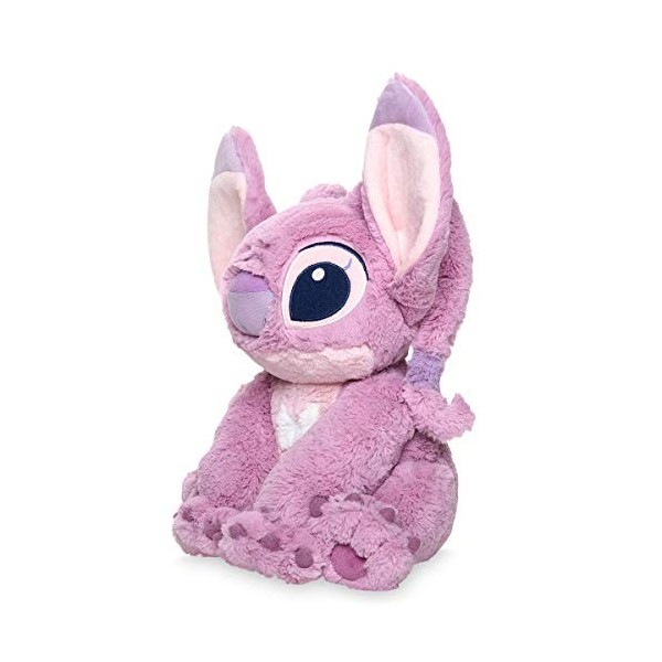 Official Disney Lilo & Stitch 33cm Medium Pink Angel Soft Plush Toy