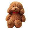 JAWSEU Peluche Teddy, Chien en Peluche, Jouet de Chien de Simulation Réaliste, Teddy Peluche pour Chien Chien en Peluche Doux