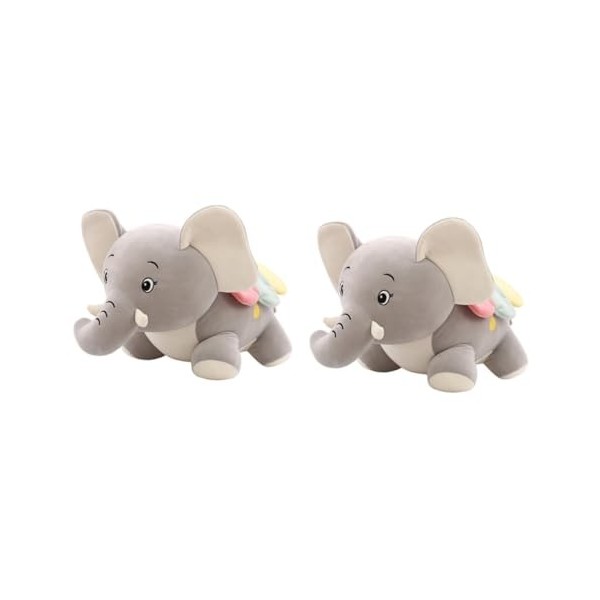 Toyvian 3 Pièces Peluche Éléphant Volant Jouet De Poupée Déléphant Animaux en Peluche pour Les Enfants Jouet De Poupée pour 