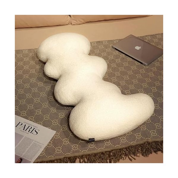 SaruEL Ondulation de l’Eau Long Coussin en Peluche décoration de Chambre Jouet en Peluche Kawaii canapé Coussin Enfants Fille