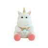 Nouvelle Licorne avec Un Arc-en-Ciel en Peluche Jouets en Peluche Animal Peluche Coussin Doux Poupée Oreiller Mignon Cadeau D