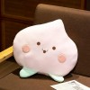 Bande Dessinée Pêche en Peluche Oreiller Peluche Fruits Doux Jouets Anime Poupée Mignon Canapé Coussin Chambre Décor pour Enf
