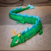 Jouet en Peluche Dragon du Zodiaque Peluche Animal Long Oreiller Dinosaure poupée garçon Enfants Cadeau d’Anniversaire Cadeau