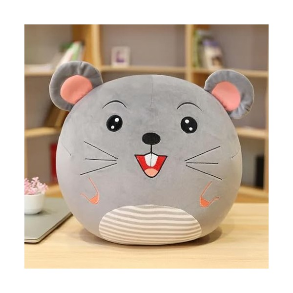 NOpinz Shiba Inu, Ours, Grenouille, Dinosaure, Souris, porcelet, Jouet Rond en Peluche, Peluche Cartoon Animal, poupée, Oreil