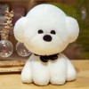 NOpinz Nouveau Bichon Créatif Peluche Jouet en Peluche Réaliste Poméranie Chiot Jouet Décor À La Maison Enfants Anniversaire 