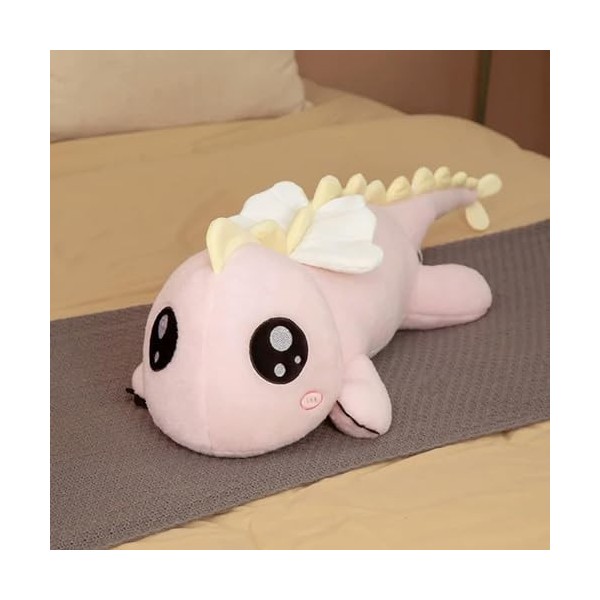 SaruEL Géant Mignon Dinosaure en Peluche Coussin Canapé Jouet Doux Animal Oreiller en Peluche Poupée Enfants Fille Cadeau D’A